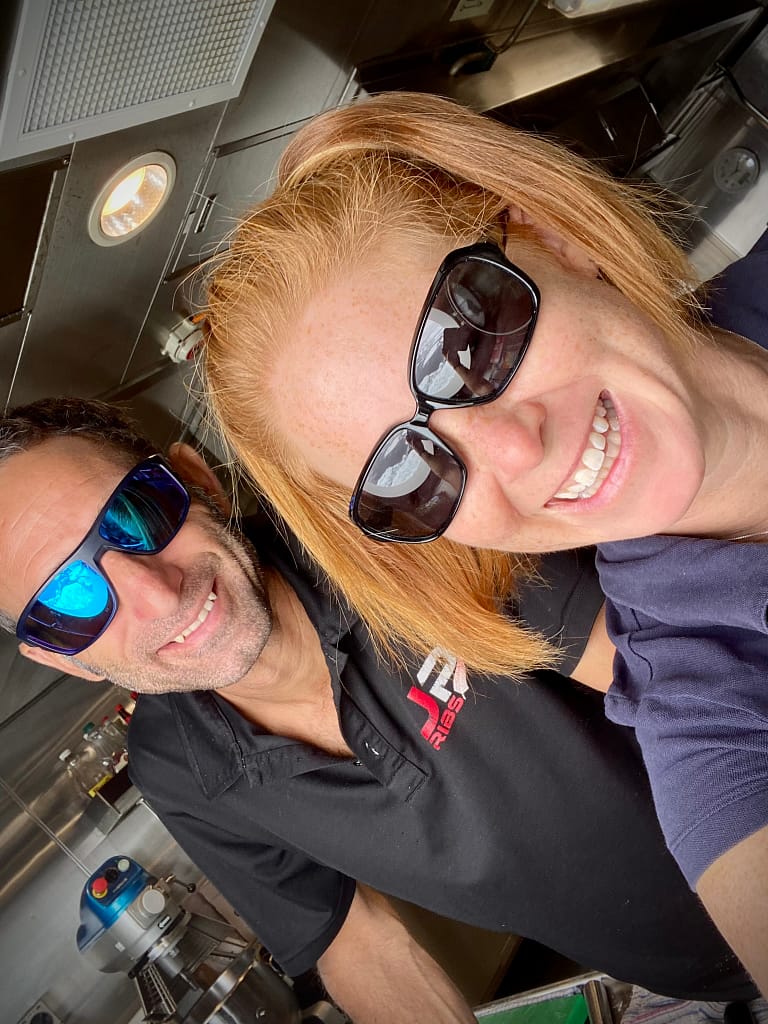 Tom and Amy Blinded By The Light and Wearing Sunnies To Cook!